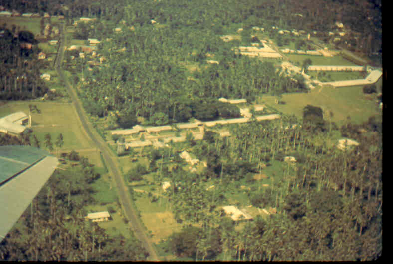 Plane view of Lotopa in 1967.  Below is the 