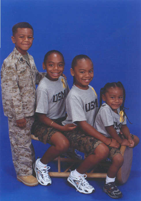 Fanau o Sonia (Fesola'i) ma Ryan James.  My mission now is to care for these four special spirits, with the help of my eternal companion.
Sonia Siniua James
11 May 2005