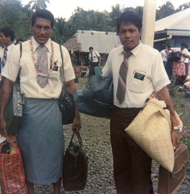 Elder Matuli and Afualo - Sauniatu Dec 1980
Taylor and Sister Mataniu  Fonoimoana
08 Mar 2009