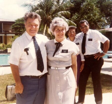 Elder and Sister Aldair and Elder and Sister Faaumu
Taylor and Sister Mataniu  Fonoimoana
08 Mar 2009