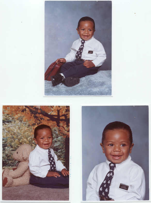 I am the son of Sonia (Fesola'i)  & Ryan James, the grandson of Taulauniu & Malama Fesola'i.

Both my grandparents and Mother served in the Samoan Apia Mission.  I hope I serve a mission some day too!  Here I am, Elder R. James Jr at the age of 1.
Sonia Siniua James
31 Oct 2000