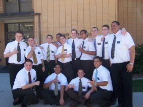 The group of Elders 2/15/06 at the MTC and on the way to to Samoa.
Tyler McKay Sannar
17 Aug 2006