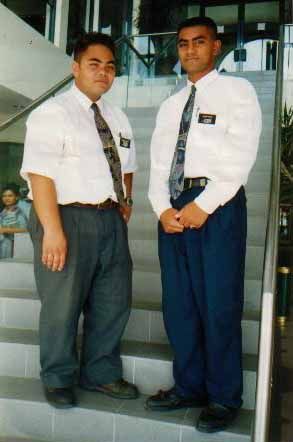 The New Zealanders hit Apia
Junior Avei Ahyu
07 Feb 2001