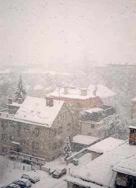 I took this picture out out appartment window in bezigrad January 1996.
Elise  Hird
12 Aug 2004