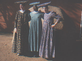 Those who serve in NAM will recognize the makings of the Herrero tribe, who apparently really love cows. But no, these are not REAL Herrero's. If you look VERY closely you can see it is really Elders Sabin, Maroka, and Wright!
Megan  Rees
22 Oct 2001