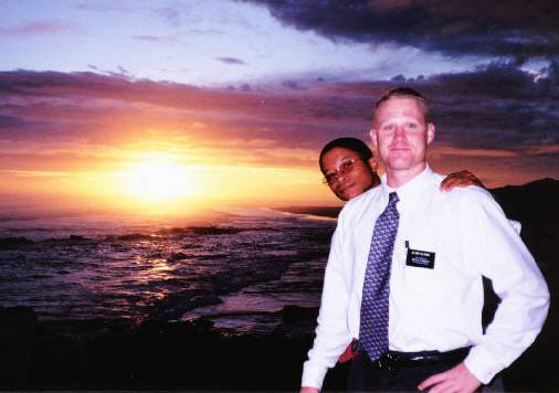 Elder Clouse and Mvemve at Sardinia Bay.
December 15, 1998
Sterling Kyle Clouse
12 Feb 2002