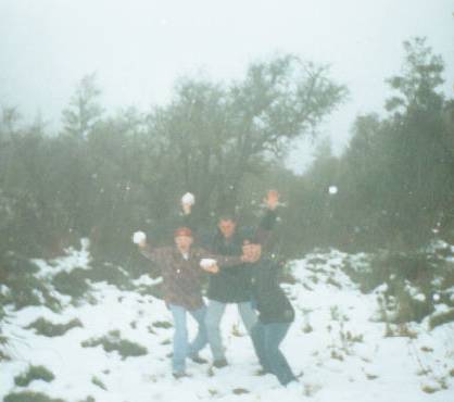 Elders Varkavisser, Strasser, and Clouse playing in the snow August 24, 1998
Sterling Kyle Clouse
12 Feb 2002