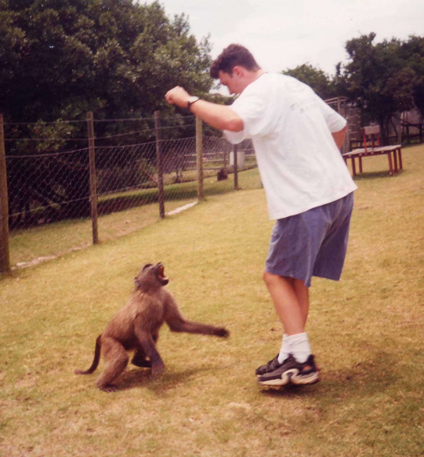 I stole this baboons banana!
Dylan R. Ence
17 Jun 2002