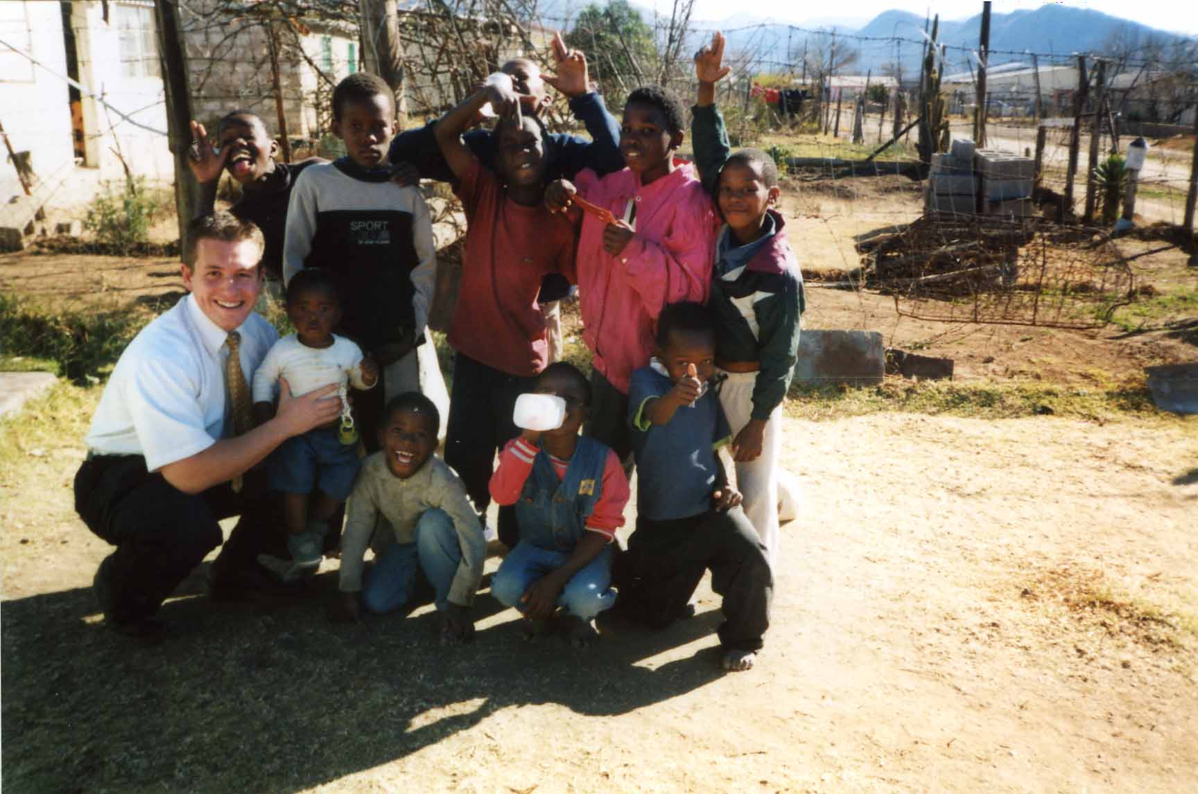 Me in Queenstown with some kids we kicked a football around with.
Stephen Alexander Wellington
12 Jul 2004