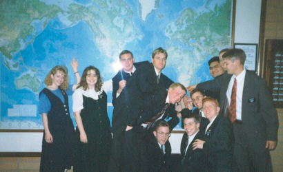 At least those of us from the states.  In my MTC district we had a sister going to Hawaii, a sister going to Louisiana, 6 Elders going to Jo-berg and 4 of us going to Cape Town.  Ah, to be young again.
Bill  Peavoy
31 Aug 2001