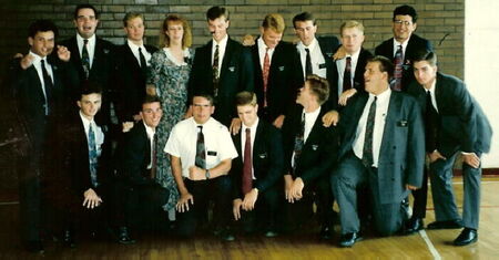 Group picture of the first missionaries called to the Durban South Africa Mission. Taken at the Durban Chappel on March 10, 1993.
Kevin Lyle Thompson
12 Feb 2008