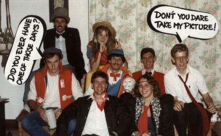 Barker, Palmer, Smith with Martin family at New Years Party
Brent J Barker
24 Sep 2001