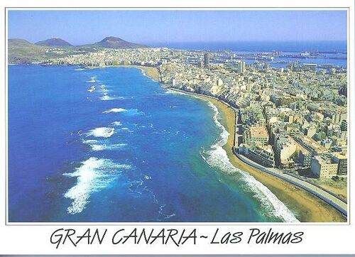 Las Canteras Beach in Las Palmas
Dave E. Hibbert
07 Apr 2003