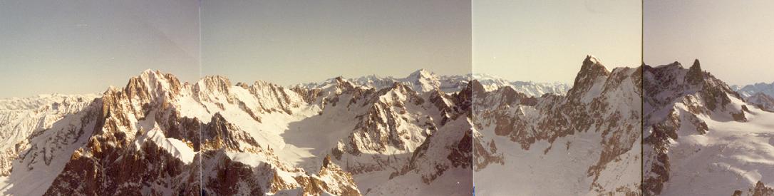 View atop Aguille du Midi, Chamonix, December 1982.
Lane B. Glasgow
26 Aug 2005