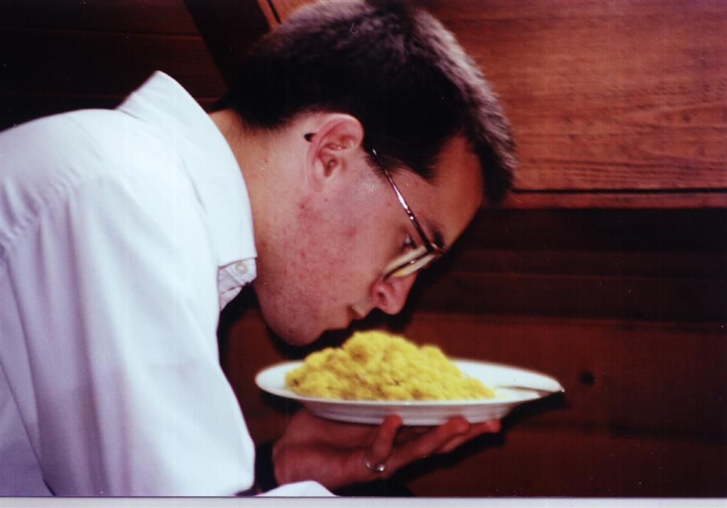 Hmmmm,having lunch in Zürich,risotto,cheap and fast,mjamjamjam.August 1990.
Alexander Georg Stefan Dessin
18 Mar 2006