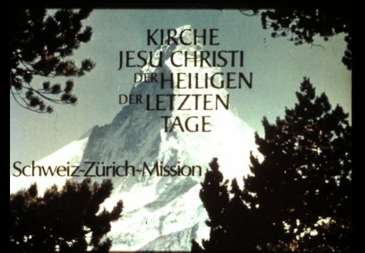 In 1982, the mission created a custom filmstrip for the Switzerland Zurich mission. The filmstrip has been posted on YouTube (both German and English versions).
<br><br>
Here is the link for the German version: http://www.youtube.com/watch?v=_GGLcEDhudg
<br><br>
Here is the link for the English version:
http://www.youtube.com/watch?v=0W2jCbew8-s
<br><br>
Enjoy!
Bryan  Chapman
28 Feb 2010