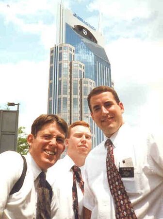 This is a picture I took of my 2nd companion, Elder Burt and Elder Moncure.
Michael Earl Laub
05 Nov 2001