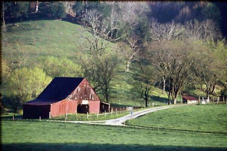 Just east of Cookeville--Buck Mountain.
John Turvaville
18 Dec 2001