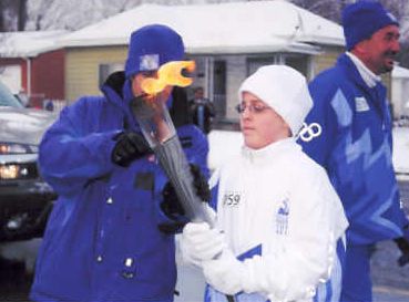 Elder Bell running Olympic torch during 2002 at Salt Lake City
Brian R Bell
15 Apr 2009