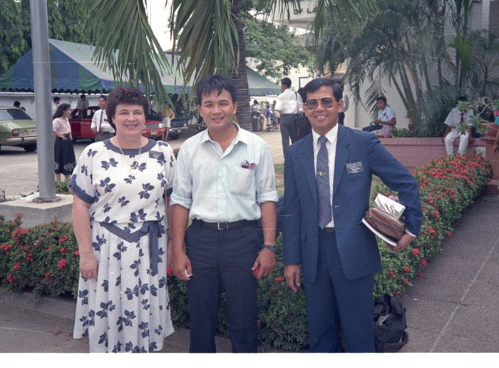 Pramuan and Pres. and Sis. Eldredge.
David A. Dayton
22 Feb 2006