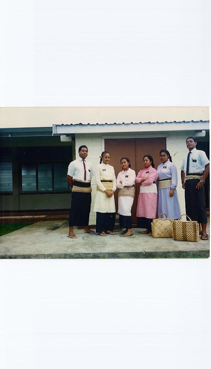 Elder Lotima, Sister Mapa, Sister Kaumavae, Sister Latu, Sister ? Elder Mahe...April 1988
'Eva 'I Mapa
21 Jun 2004