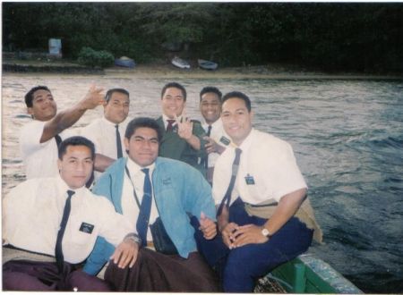 Back L-R Eld Tauhi 'Alipate, Eld Tahitu'a, Eld Sekona, Eld Ma'ukoloa, Front L-R Eld Taufa, Eld Taumalolo, Eld Talivakaola
Semisi Makanivila Taumalolo
14 Aug 2007