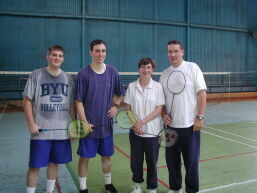 Little time for badminton
David  McQueen
13 Nov 2004