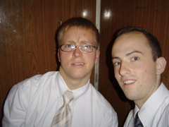 Elder clove and I were in this thing for about 10 minutes before the lady came over the intercom to save us.
Samuel Baugh Hislop
12 Mar 2006