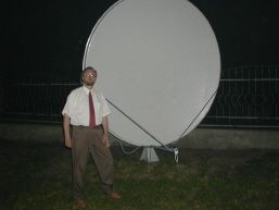 Satellite Dish at Kievsky
David  McQueen
11 Nov 2004
