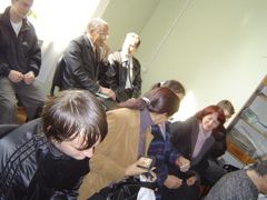 We all gathered in one of the rooms of the branch to watch general conference on DVD.
Samuel Baugh Hislop
12 Mar 2006