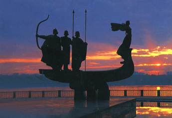 Kiev Statue - Ancient Slavic Founders of Kiev
Rex  Griffiths
10 Apr 2005