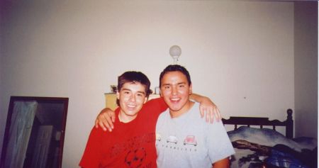 Elder Ducharme was Elder Luna's trainer.  So Elder Luna calls him, his 