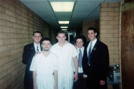 Baptism of Arthur Mooney  April 04 Riverdale.
Elders Wiser, Thomley, and Camp.
Scott B. Wiser
27 Dec 2004