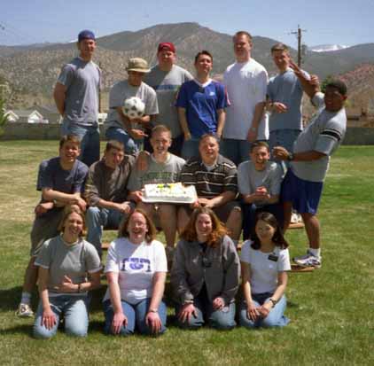 At a park in city city two days before transfers. Email Julian Warren if you would like a larger size of this picture
Julian Guy Warren
08 Dec 2003