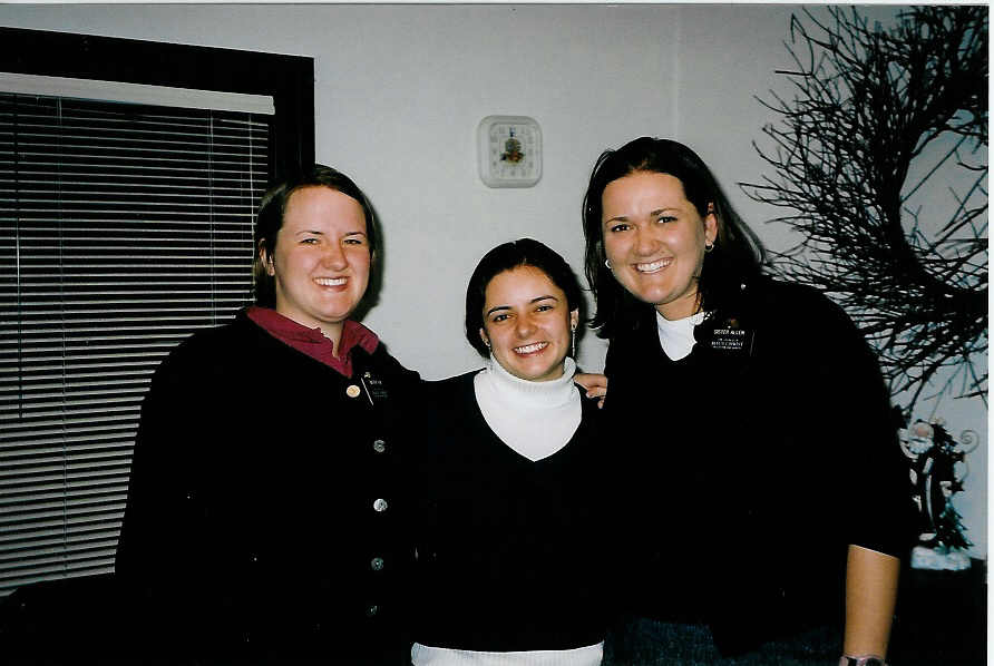 Sis. Fox (L) and Sis. Allen (R) with Claudia who was baptized Feb. 7, 2004
Trisha  Allen
05 Mar 2004