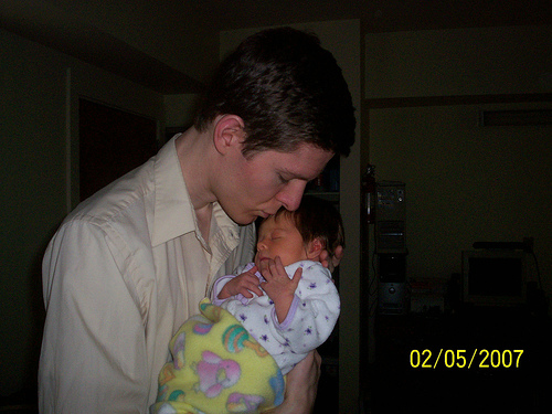 This is my cute daughter after she fell asleep in my arms.
Mark Ensign Hampton
18 Feb 2007