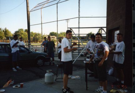 from left to right: E. Hallen, E. Perez, E. Yanes, E. Stark, E. Kemp, E. Dungan, E. Munoz, E. Flores, E. Stanger  *pic by E. Banagas
Randal Wesley Banagas
05 Aug 2005