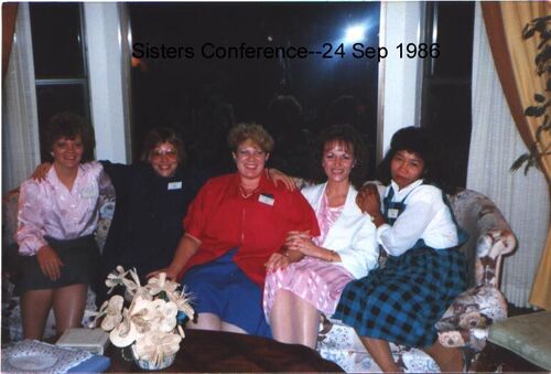 Sister's Conference 1986
Tracy C. Blount
05 Jul 2002