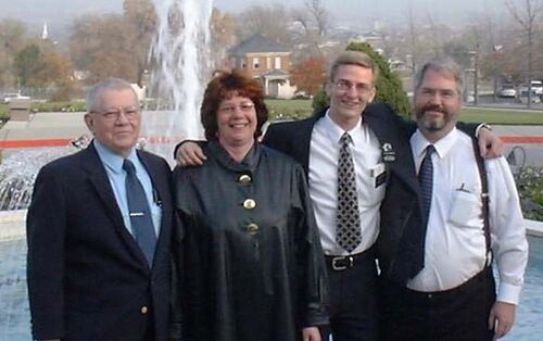 Taylorsville North would like to thank Elder Meyer and his family (pictured here his grandfather and parents) for there sacrifice in sharing him with us .
Ed Smith
17 Nov 2004