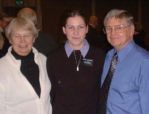 Taylorsville North would like to thank Sister Alexander for her missionary service here. Pictured here with The Browns (brother and sister Brown the one all church books make reference to
Ed Smith
05 Jan 2005