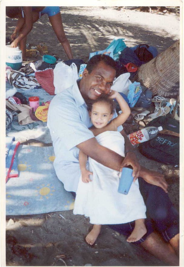 My Husban Juan Carlos and our little one at one of the beaches at the tropical under the shadow.
Maria Raquel García
22 Jul 2004