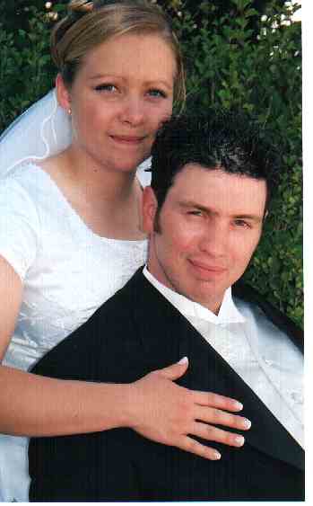 Mr and Mrs Coutts = Happy Forever
Angela Corinne Coutts
13 Sep 2005