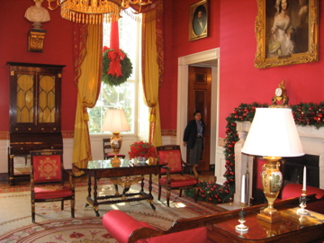 Decorated for Christmas. This is 