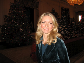 The White House decorations change each year according to the theme.  The theme this 2006 season was 