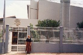 Ciudad Bolivar is in the Barcelona Mission, now, but when I was a missionary, it was part of the Caracas East Mission.  Almost all of the chapels were protected (from vandals) by high iron fences, not very inviting, but necessary.  This chapel had a large
Erin Elizabeth Howarth
09 Nov 2001