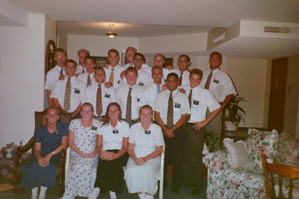 Last night at the mission home
August 2000
Janene  Wirthlin
12 Jan 2002