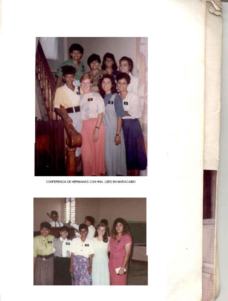 PODEROSAS HERMANAS AL TERMINAR LA CONFERENCIA DE MISIONERAS CON HNA. LEES
EN MARACAIBO...
Jose Concepcion Raga Zambrano
19 Dec 2002