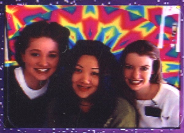 Sister Sonya Howlett, Sister Oh, and Sister Laura Patterson...
... and yes... it really does look all pixellated like that.
David  Pabst
26 Aug 2003