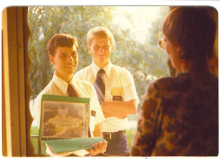 Elders Michael Wilson & Terry Webb
Summer of 1975
Michael Kim Wilson
20 May 2004