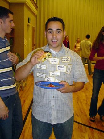 Davis liked everyone's name tags at the mission reuinon
Jenny  Clark
04 Oct 2004